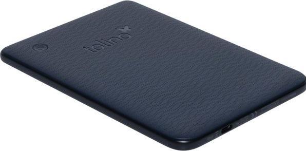 Actual product image tolino shine 4 (6", 16 GB, Blue, Black)