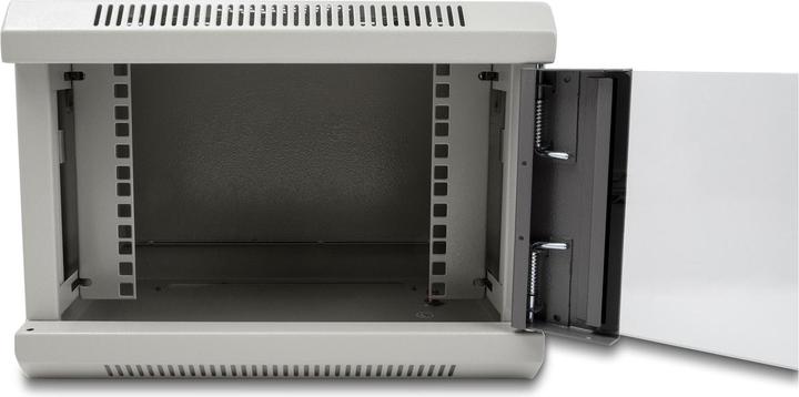 Actual product image Delock 10? Network cabinet with glass door 4 U grey (4 RU, 10 inch rack)
