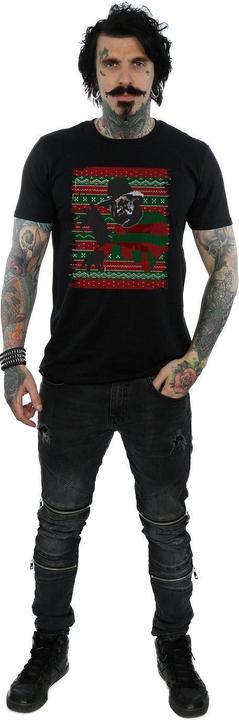 Produktbild Absolute Cult Christmas Fair Isle TShirt (M)