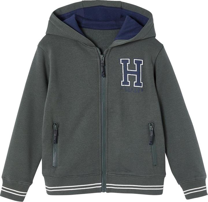 Vertbaudet Jungen Sportjacke mit Kapuze