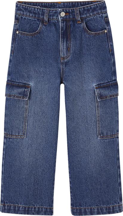 Vertbaudet Weite Mädchen Cargo-Jeans