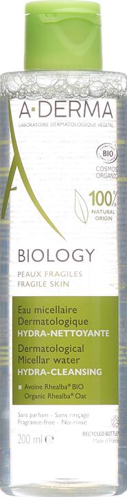 Immagine prodotto A-Derma Lozione detergente micellare BIOLOGY Lot (Lozione detergente, 200 ml)