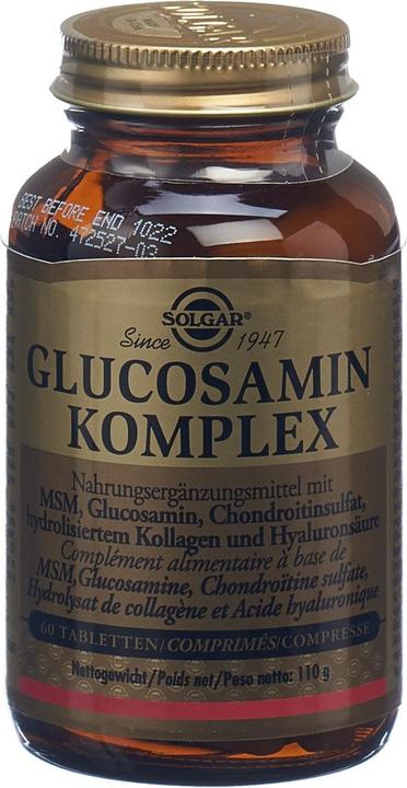 Immagine prodotto Solgar Glucosamina Complex Tabl (60 Pezzo/i, Pillole, 283 g)