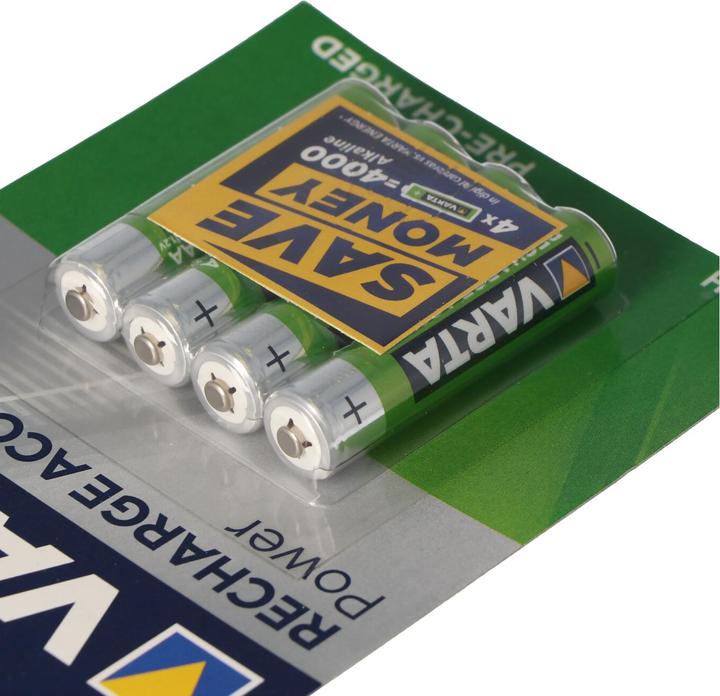Actual product image Varta Ready2use Battery Micro/AAA 56703 800mAh Pack of 4 4008496550616 (4 pcs., AAA, 800 mAh)