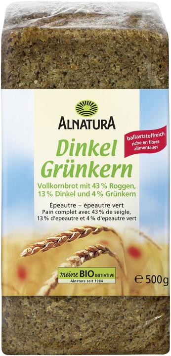 Immagine prodotto Alnatura Pane di farro verde biologico 500g (500 g)