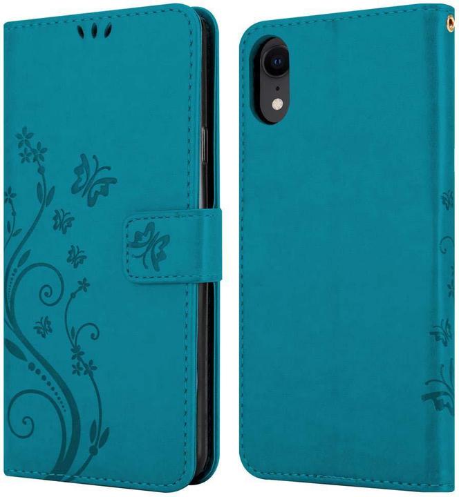 Actual product image Cadorabo Flower Book Cover (Apple iPhone XR)