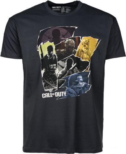 Actual product image Dpi Merchandising Call of Duty Unisex T-Shirt ""Keyart Collage"" Black (M)