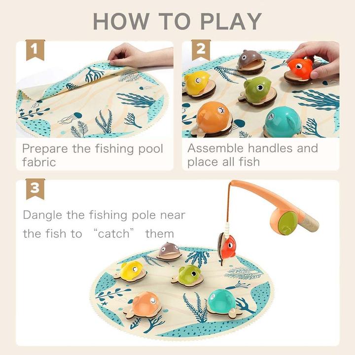 Actual product image Topbright Toys Fishing game Bahamas