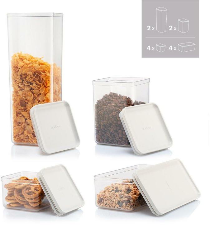 Produktbild Bodum 12er-Set Vorratsdosen 4 x 1L / 2 x 1,2L / 4 x 0,5L / 2 x 2,6L (2.60 l)