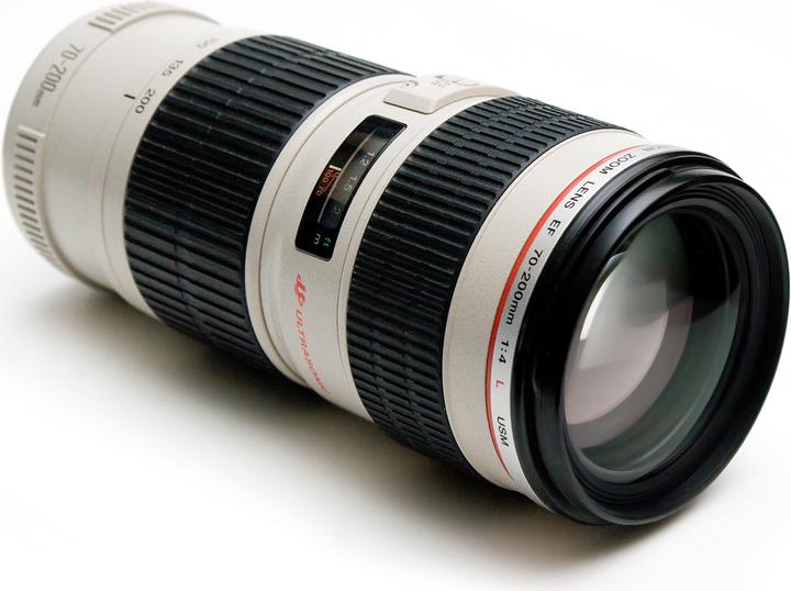 Image du produit Canon EF 70-200mm f/4.0L USM (Canon EF, Plein format)