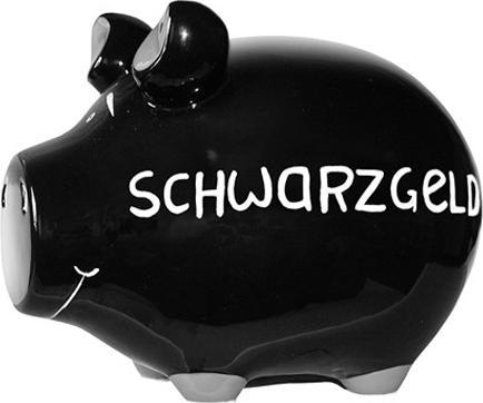 Image du produit KCG Tirelire - argent sale (12,5 x 9,5 x 10 cm)