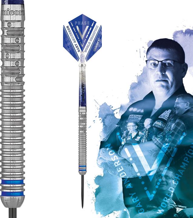 Produktbild Unicorn Phase 5 World Champion Gary Anderson Steel Dart Presentation Box (23 g)
