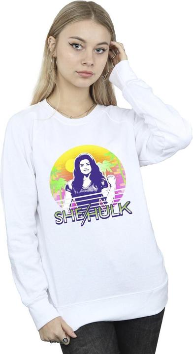 Image du produit - Sweat SHE-HULK: ATTORNEY AT LAW SUNSET SMILE - Femme (XL)