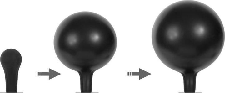 Image du produit Rimba Plug anal gonflable avec pompe