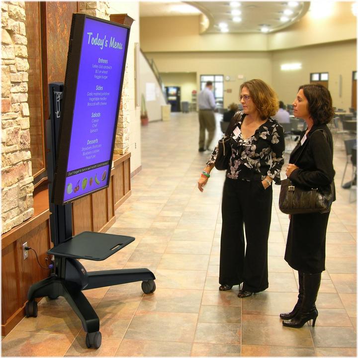 Actual product image Ergotron Neo-Flex Mobile MediaCenter (Table, Ground, 75")