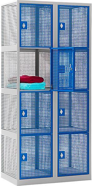 Actual product image eurokraft pro perforated sheet locker (80 cm, 180 cm)