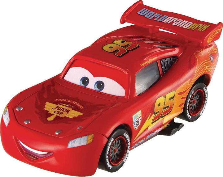Actual product image Disney Cars Lightning McQueen Racing Wheels