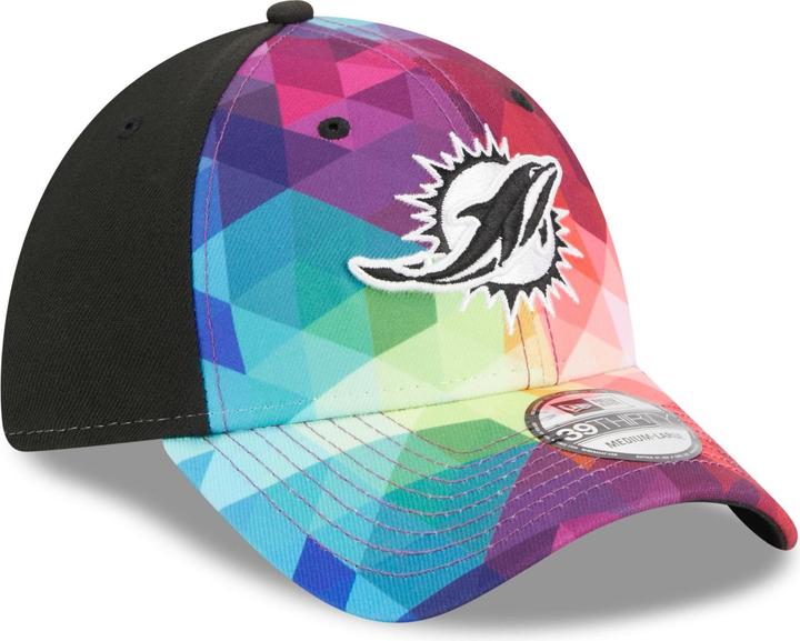 Actual product image New Era 39Thirty Cap - CRUCIAL CATCH Miami Dolphins (XL)