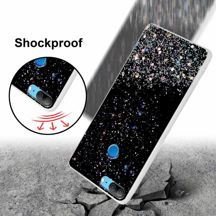 Image du produit Cadorabo Housse en TPU avec paillettes pour Honor 9 LITE (Honor 9 Lite)
