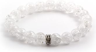 Actual product image Beneto Crystal beaded bracelet MINK50/17