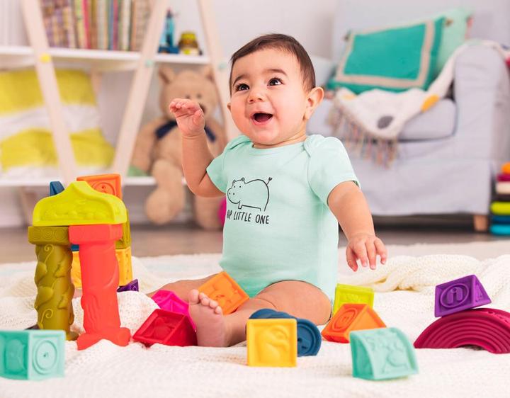 Actual product image B.toys B. Elemenosqueeze Building Blocks NEW