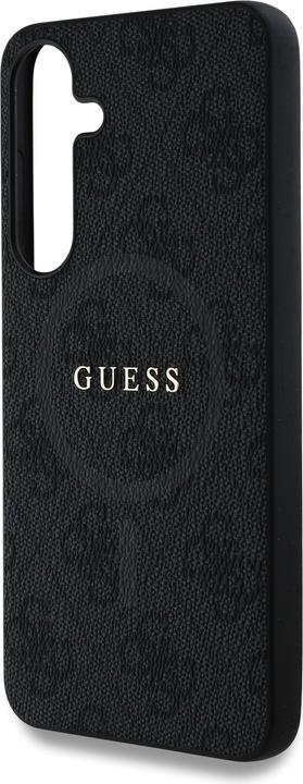 Actual product image Guess Hülle Monogramm mit integriertem MagSafe und goldenem Logo (Samsung Galaxy S25)