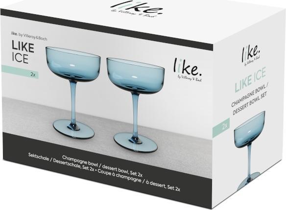 Actual product image Like. by Villeroy & Boch Like (10 cl, 2 Glasses, Champagne glasses)