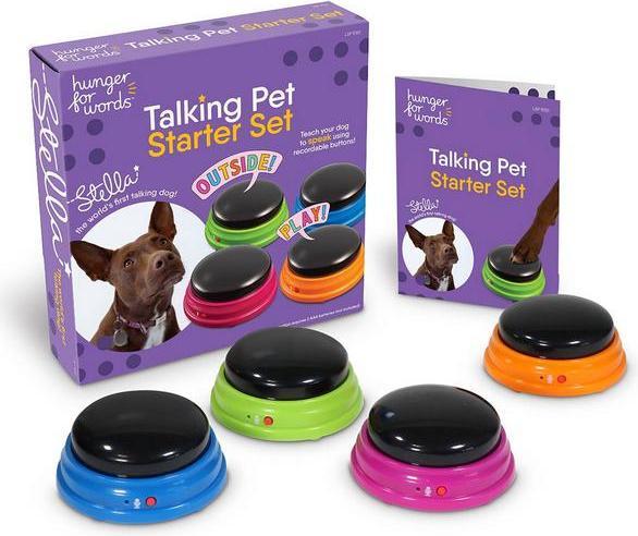 Immagine prodotto Hunger for Words Set iniziale di animali parlanti (Giocattolo di attività per cani)