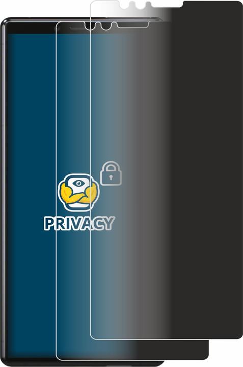 Produktbild BROTECT Sichtschutzfolie Anti-Spy Privacy Folie Blaulicht-Schutz (2 Stück, Sony Xperia 1)