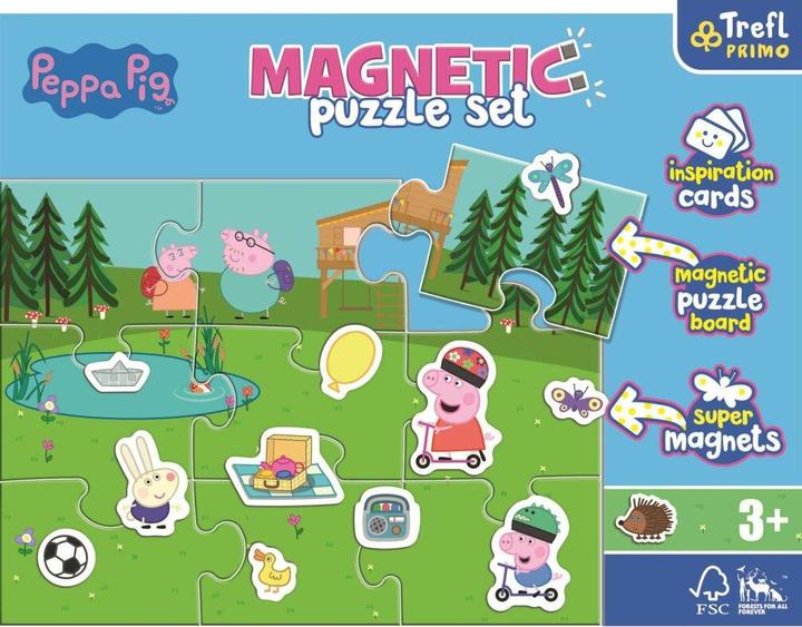 Image du produit Trefl Puzzle magnétique Peppa Fun (9 pièces)