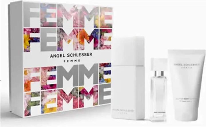 Immagine prodotto Angel Schlesser Femme Eau De Toilette Spray 100ml Set 3 Pezzi (Eau de toilette, 100 ml)