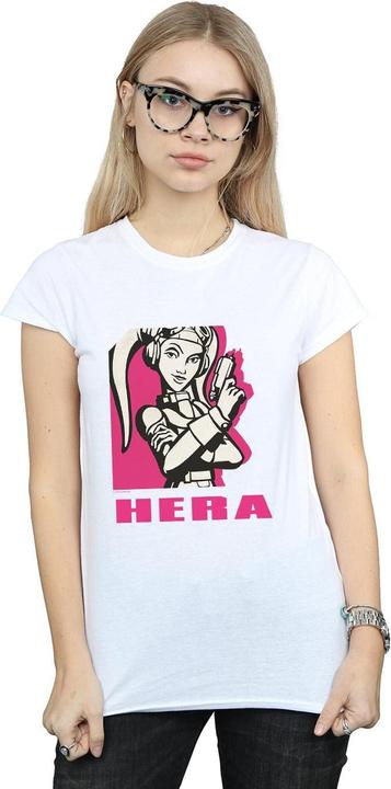 Actual product image Star Wars Womens/Ladies Rebels Hera Cotton T-Shirt (M)