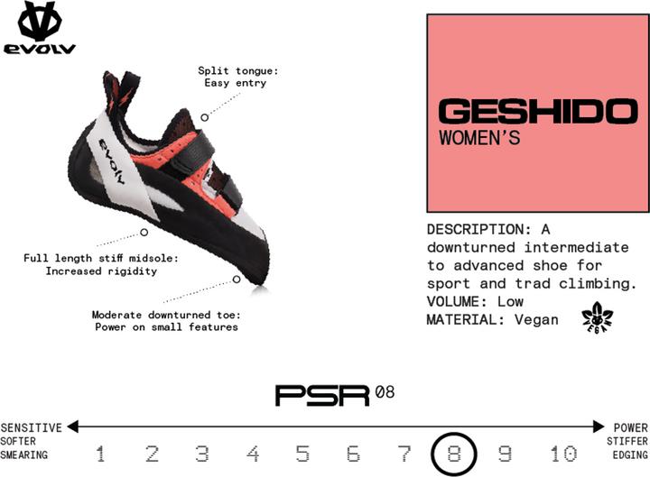 Image du produit Evolv Chaussures d'escalade Geshido (39.5)