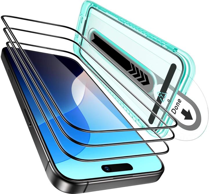 Produktbild ESR Tempered-Glass Displayschutz (1 Stück, Apple iPhone 16 Plus)