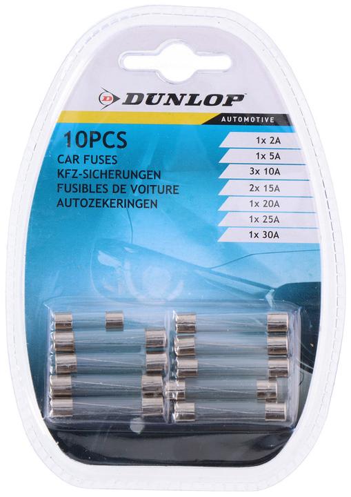 Dunlop Glass fuses Set 10pcs