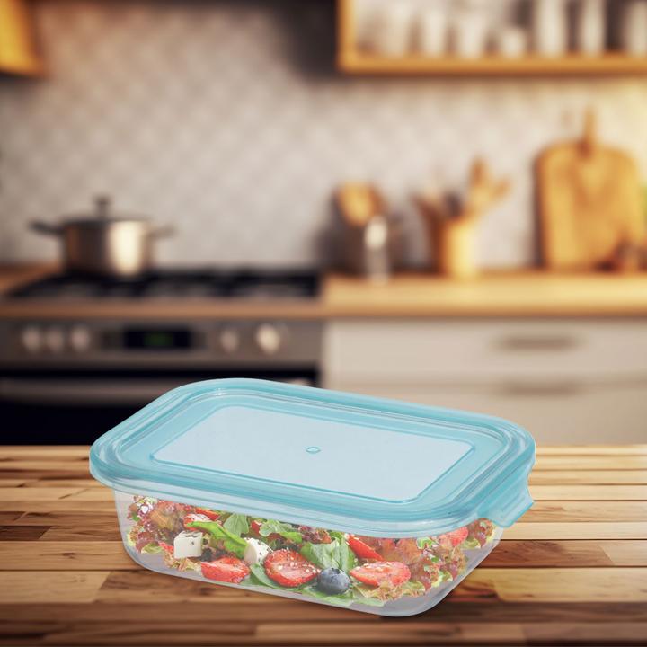 Actual product image Excellent Houseware XL borosilicate glass food storage jar, storage bowl, 1480ml (1.48 l)