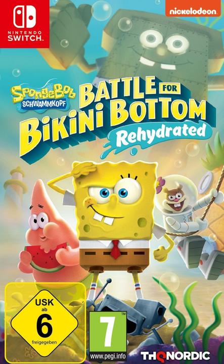 Actual product image THQ Spongebob SquarePants: Battle for Bikini Bottom - Rehydrated (Switch, DE)
