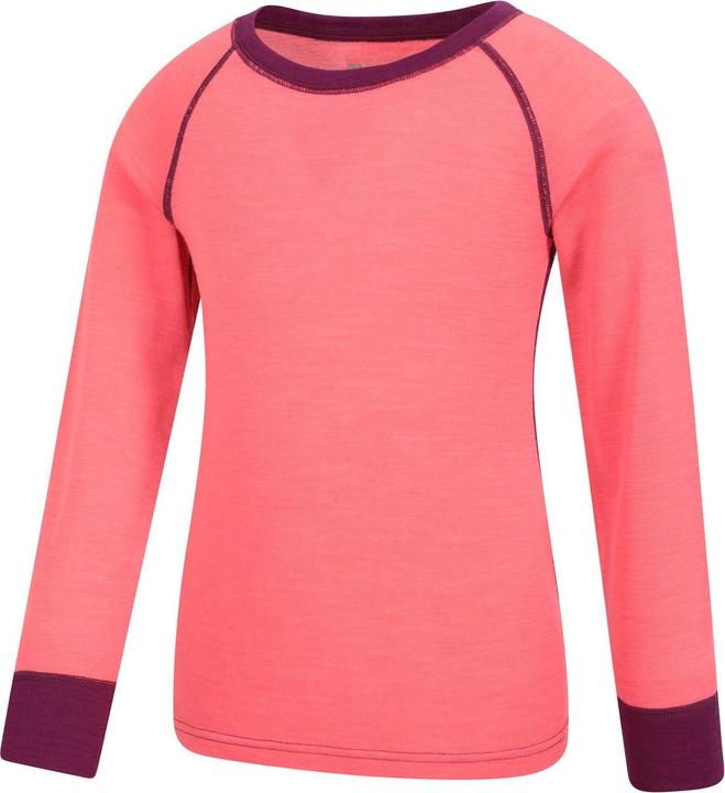 Immagine prodotto Mountain Warehouse Merino II Maglietta di Base Girocollo Bambini (116)