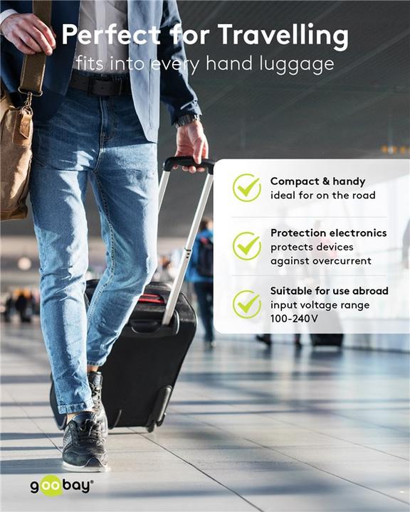 Produktbild Goobay USB-A Ladegerät Slim (5 W)