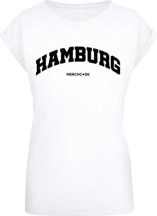 Produktbild Merchcode Ladies Hamburg Wording - T-Shirt - 116845 (XXL)