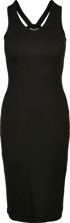 Urban Classics Ladies Midi Sleeveless Rib Dress