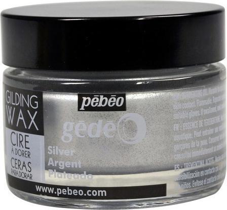 Actual product image Pebeo Gédéo Gilding Wax Silver (Silver, 30 ml)