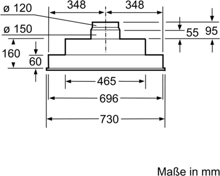 Actual product image Siemens LB75565 (Substructure hood)
