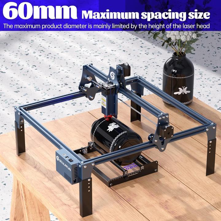 Actual product image Sculpfun Laser-Rotationswalze S30