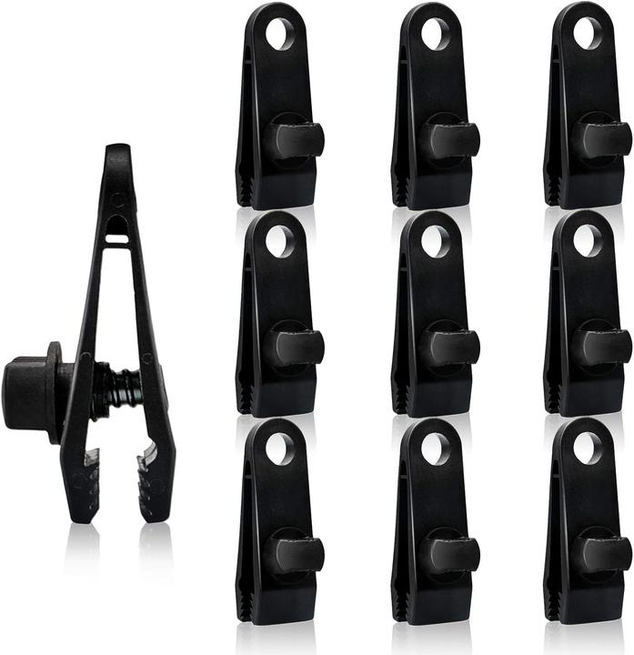 Image du produit Swissdetector Pinces - Clips de bâche robustes - 10Pcs -