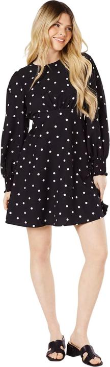 Immagine prodotto Dorothy Perkins Mini Abito A Pois Polsino Arricciato Donna (34 D)