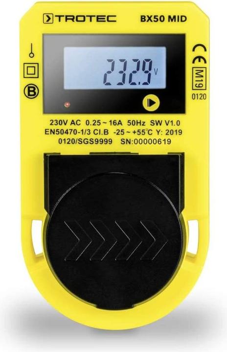 Produktbild Trotec 3510205950 BX50 MID Energieverbrauchsmessgerät