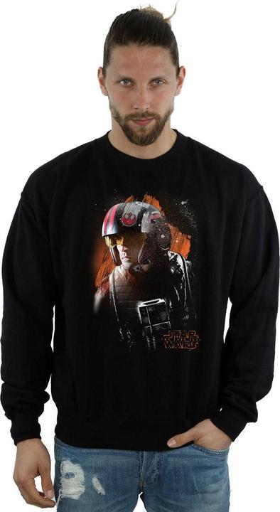 Immagine prodotto Star Wars The Last Jedi Poe Dameron Brushed Felpa Uomo (M)