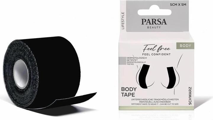 Actual product image Parsa Beauty Parsa - Body Tape - Black (5 m)