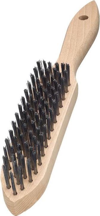 Actual product image Lessmann Wire brush steel wire smooth